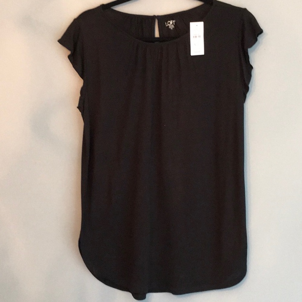 Loft Long Soft  Knit Blouse Sz  XS / S